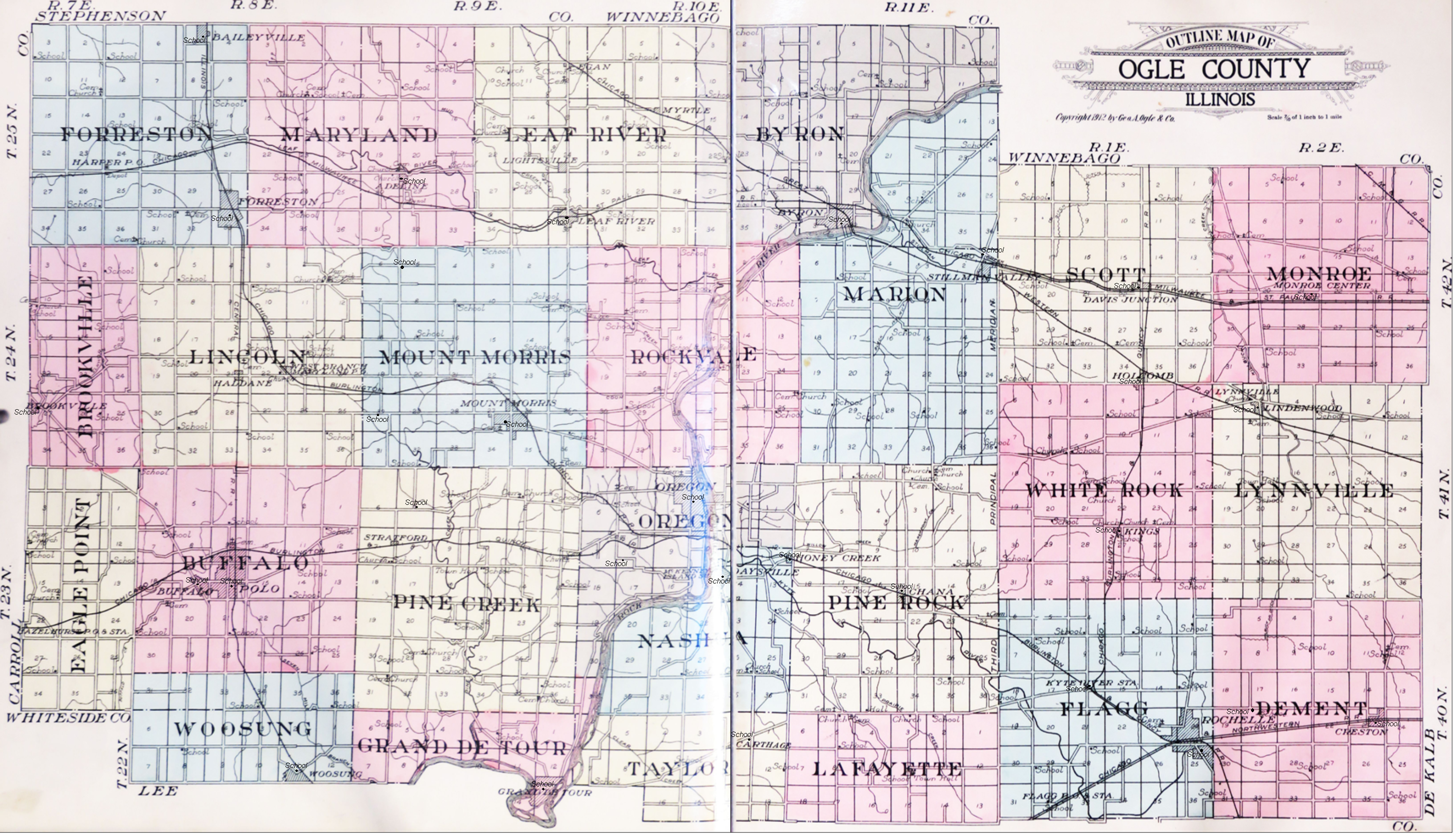 school houses map